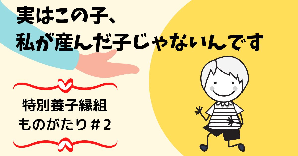 えっ、特別養子縁組ができないってこと！？