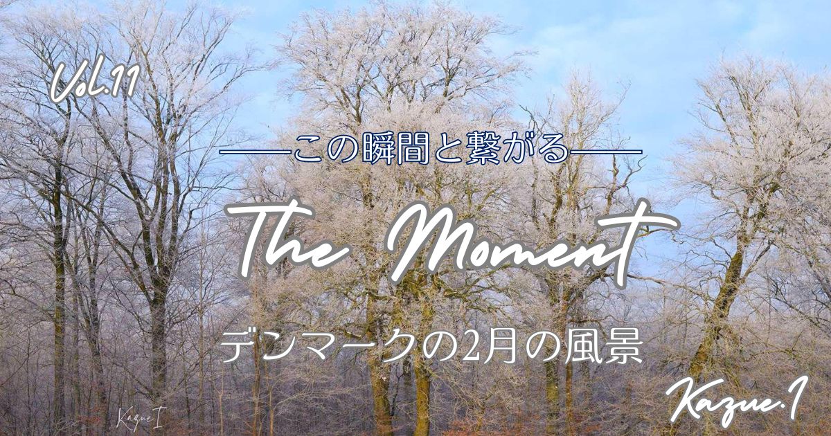 The Moment —この瞬間と繋がる—Vol.11「デンマークの2月の風景」