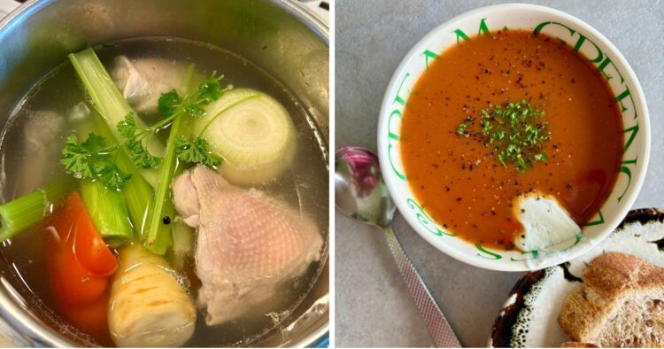 大渕家のおふくろの味　トマトスープ